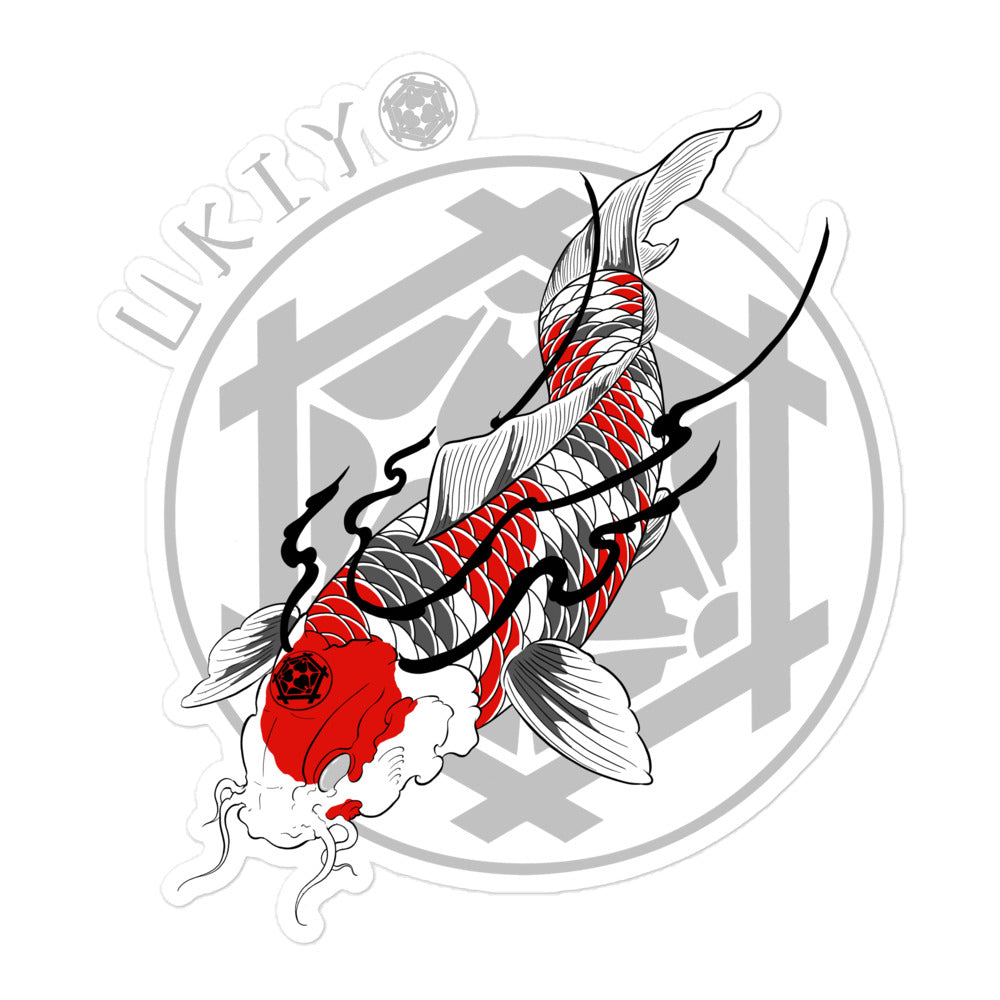 Ukiyo Streetwear Koi Fish Decal